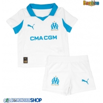 Maglie da calcio Olympique de Marseille Prima Maglia Bambino 2025-26 Manica Corta + Pantaloni corti)